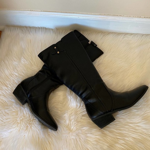 Dr. Scholls Brilliance Tall Boots Black 8.5M - Picture 2 of 11